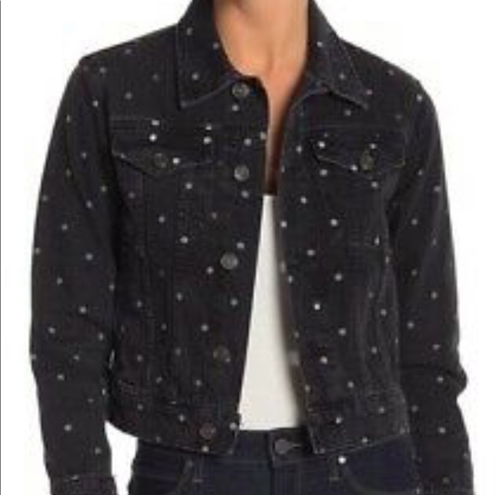 Current/Elliott Polka Dot Jacket